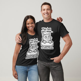 箱の王様猫 Tシャツ