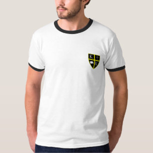 箱の頂上の信号器を残っている人 Tシャツ