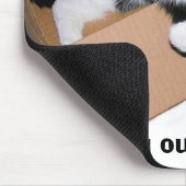 箱のmousepadの外で考える マウスパッド (コーナー)