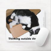 箱のmousepadの外で考える マウスパッド (マウス)