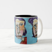 箱は11恋しく思ozマグカップ ツートーンマグカップ (正面右)