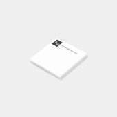 箱モノグラムのフォーマル ポストイット (アングル)