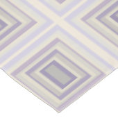 箱入りチョークグレーラベンダー幾何学的デザイン テーブルクロス (アングル)