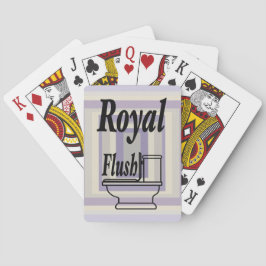 箱入りチョークグレーラベンダー幾何学的デザイン トランプ