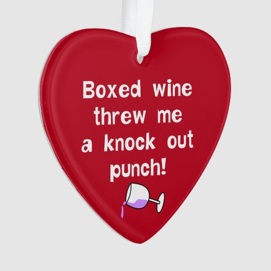 箱入りワイン オーナメント (正面)