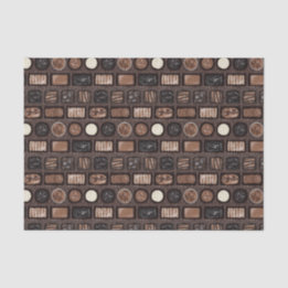 箱型チョコレートティッシュペーパー 薄葉紙