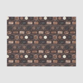 箱型チョコレートティッシュペーパー 薄葉紙