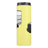 箱型トラックの漫画イラスト タンブラー (裏面)