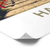 箱根ジャパントラベルプリント ポスター (角)