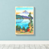 箱根ヒルズの土屋興津湖 キャンバスプリント (インサイチュ (ウッドフロア))