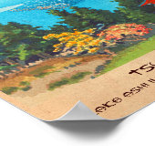 箱根ヒルズの土屋興津湖 ポスター (角)