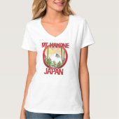 箱根山 日本 Tシャツ (正面)