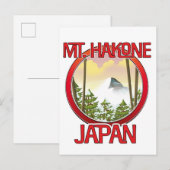 箱根山 案内ポストカード (正面/裏面)
