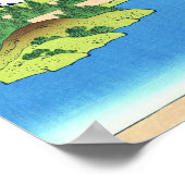 箱根湖北斎日本のファインアート ポスター (角)