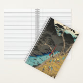 箱根，日本：ヴィンテージ日本の木版画 ノートブック (内側)