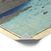 箱根、日本: 古典的な歌川浮世絵版画 ポスター (角)