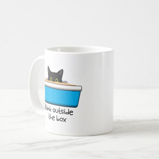 箱考えの外にトイレだ。 コーヒーマグカップ (正面左)