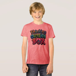 箱考えの外に トライブレンドＴシャツ