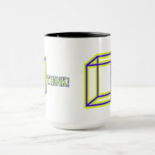 箱考えの外に！ マグカップ (中央)