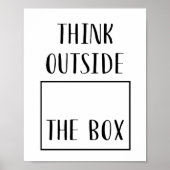 箱考えの外 ポスター (正面)
