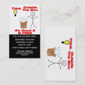 箱考えの外 名刺 (正面/裏面)
