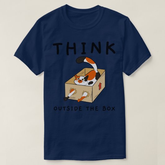 箱考えの外 Tシャツ (デザイン正面)