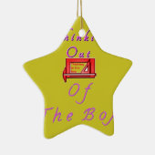 箱考えるから出た セラミックオーナメント (右)