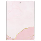 箱考え外の女性のボス クリップボード (裏面)