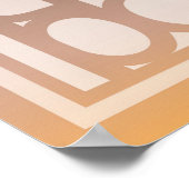 箱考え外の引用文デザイン ポスター (角)