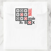 箱考え外のtacつま先の余分な頭が切れる爪 スクエアシール (バッグ)