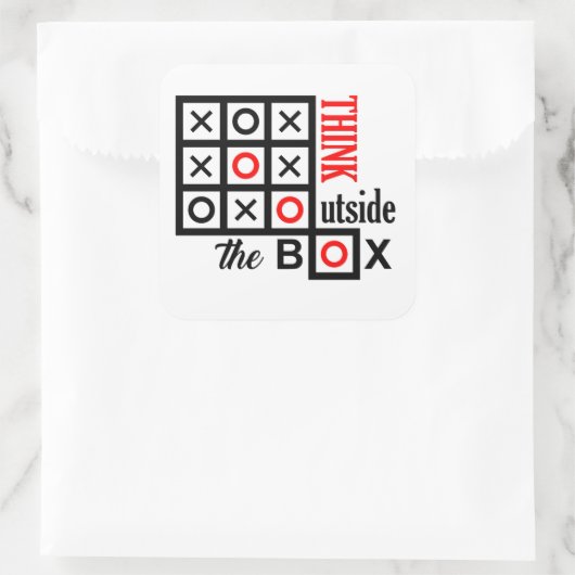 箱考え外のtacつま先の余分な頭が切れる爪 スクエアシール (バッグ)