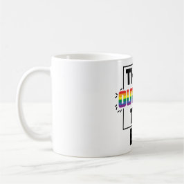 箱考え外LGBTQIA+プライドマグカップ コーヒーマグカップ