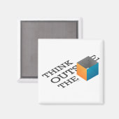 箱考え磁石の外側 マグネット (正面/裏面)