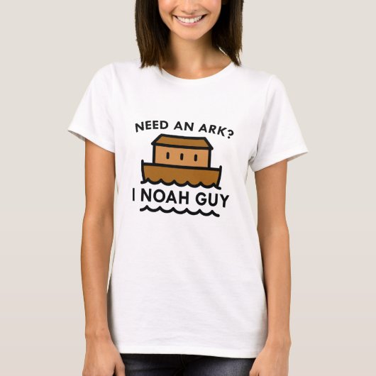箱舟が必要？私はノア男。 Tシャツ (正面)