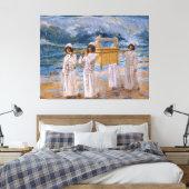 箱舟はジョーダンの向こうをジェイムズ・ティッソによって通る キャンバスプリント (インサイチュ (寝室))