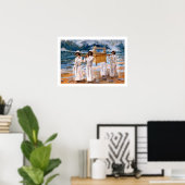 箱舟はジョーダンの向こうをジェイムズ・ティッソによって通る ポスター (ホームオフィス)