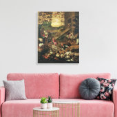 箱舟への動物の入り口 キャンバスプリント (インサイチュ (リビング))