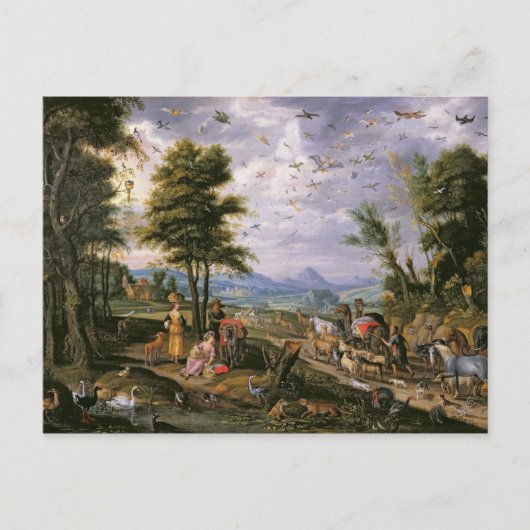 箱舟への立入 ポストカード (正面)