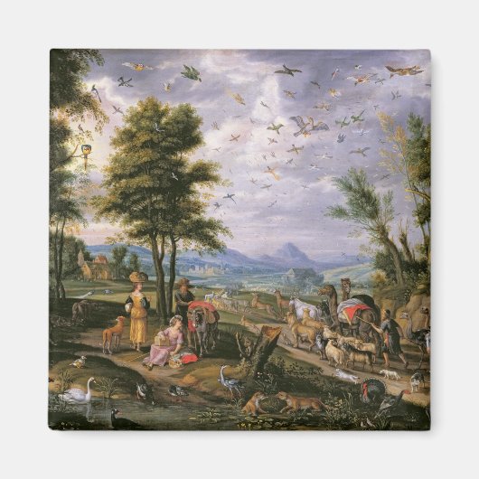 箱舟への立入 マグネット (正面)