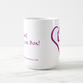 箱/マグの外の愛 コーヒーマグカップ (中央)