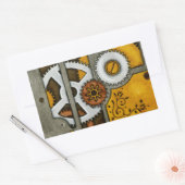 箱 長方形シール (封筒)