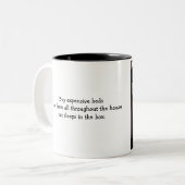 箱o猫 ツートーンマグカップ (正面左)