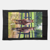 箴言を持つ二人の友人18:24 キッチンタオル (横)