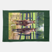 箴言を持つ二人の友人18:24 キッチンタオル (横)