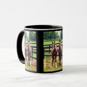 箴言を持つ二人の友人18:24 マグカップ (正面左)