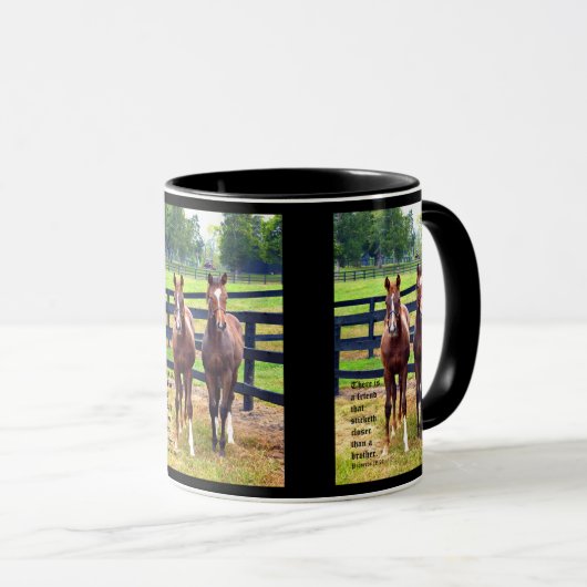 箴言を持つ二人の友人18:24 マグカップ (正面右)