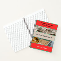 箴言メッセージ – 箴言22-2 - 8.5 x 11スパイラル