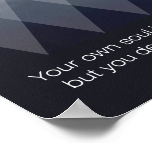 箴言11:17 ポスター (角)