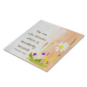 箴言11:25ほかの賛美人はだれだ賛美ろう タイル (側面)