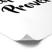 箴言12:25キリストエレガント教の聖書聖句 ポスター (角)